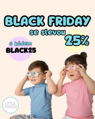 Právě startujeme BLACK FRIDAY🖤😎 Všechny brýle i trička můžete nyní objednat se slevou 25%💥 Stačí v košíku zadat kód...